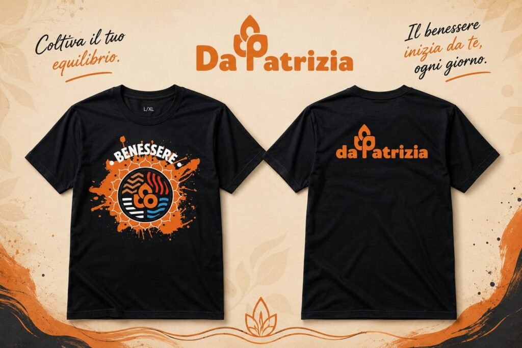 🌿 Da Patrizia – Benessere Urban Tee
