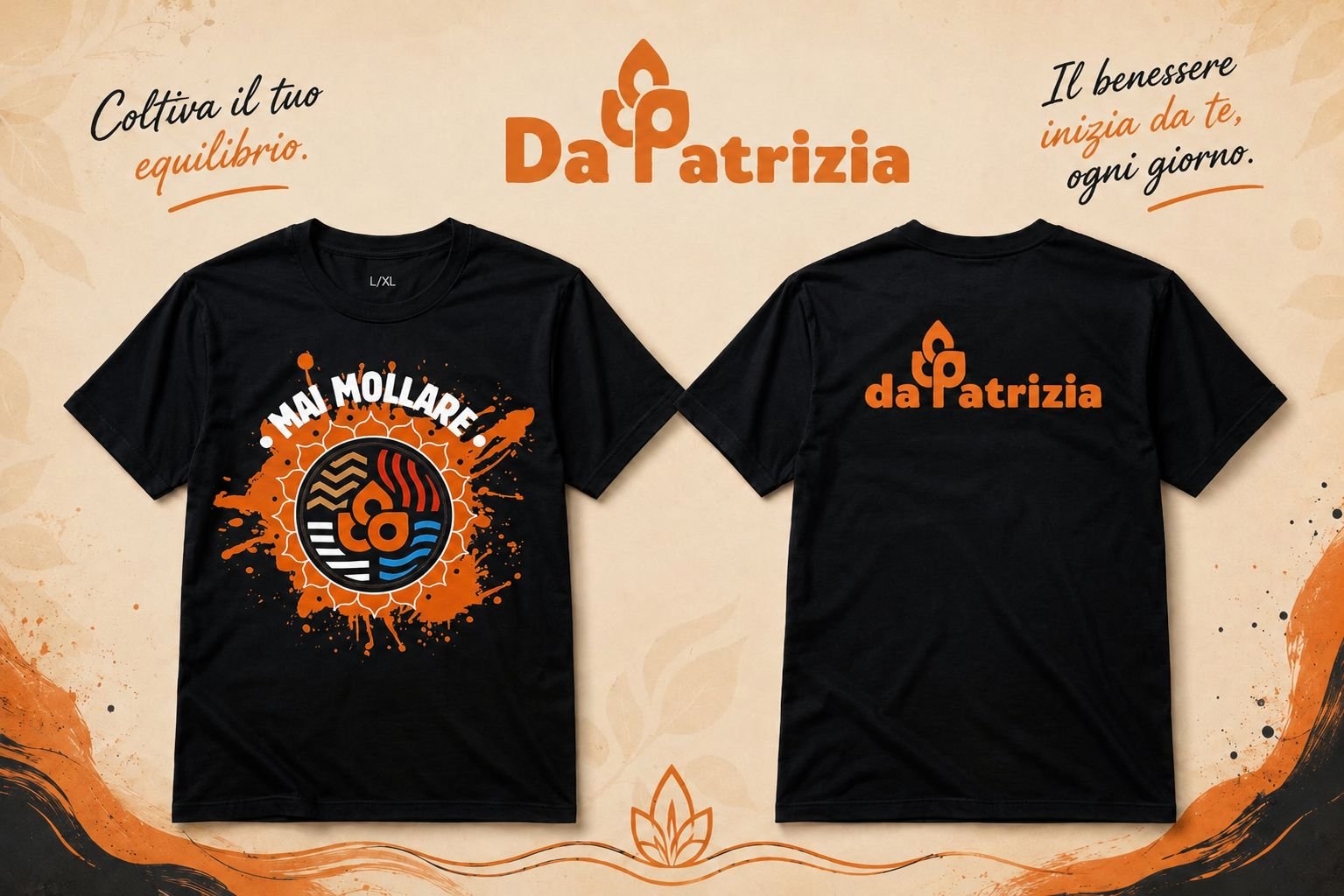 🔥 Da Patrizia – Mai Mollare Tee