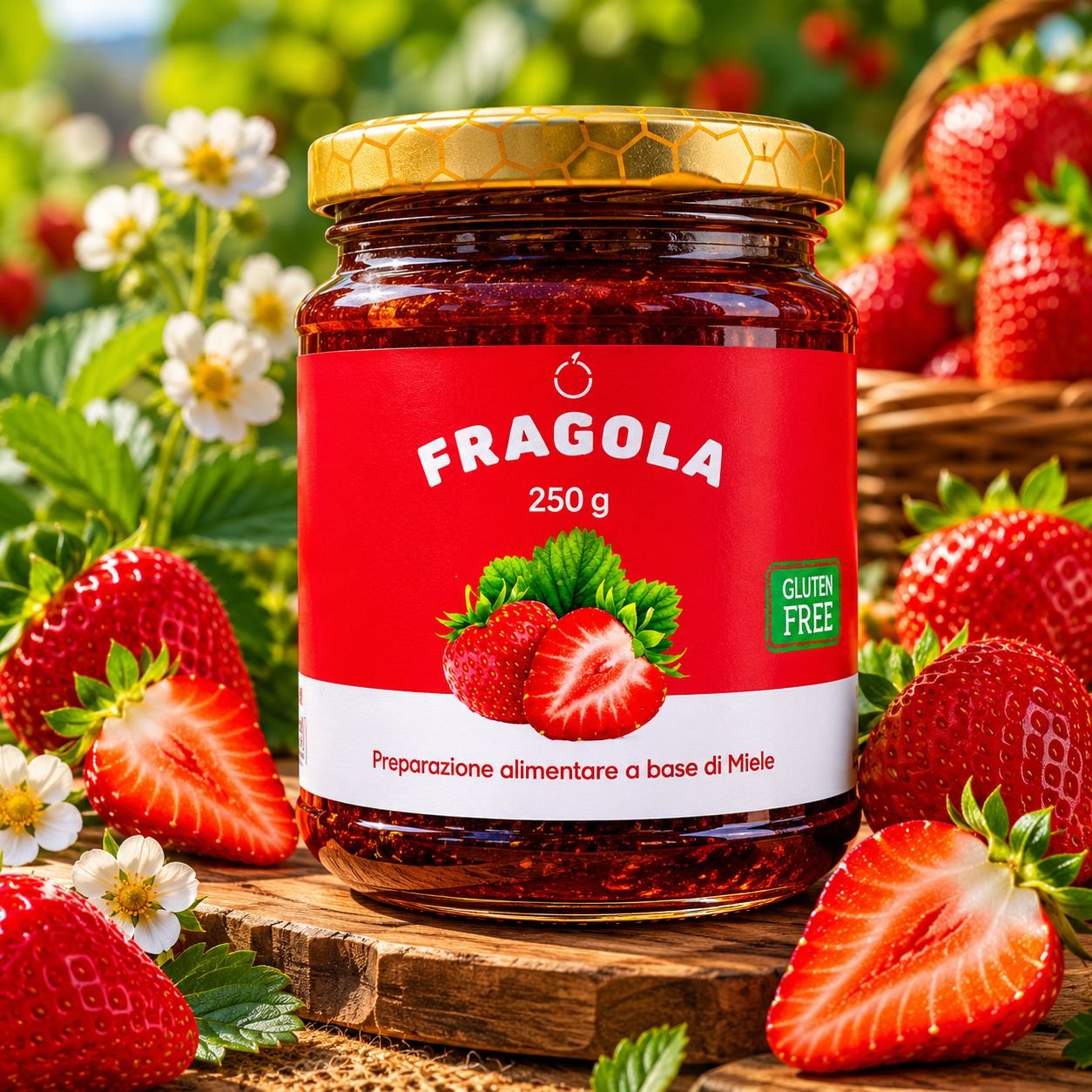 MIELE DI FRAGOLA 250g