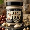 crema proteica bianca alla nocciola 200g