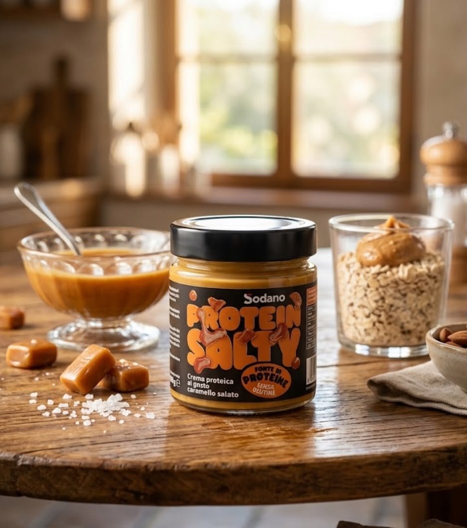 crema proteica al caramello salato 200g