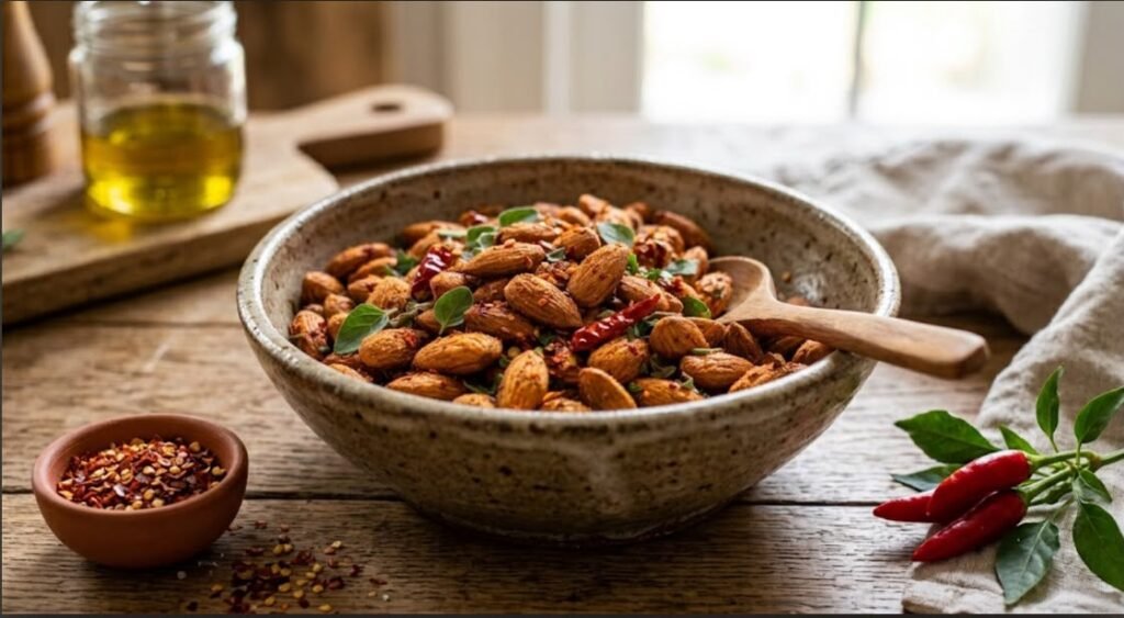mandorle al peperoncino e curcuma 100g