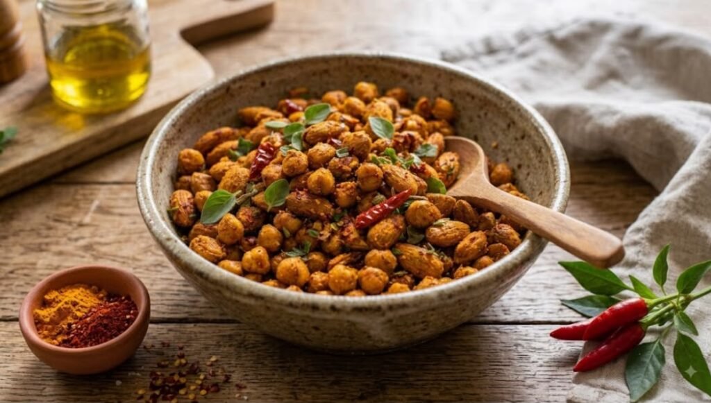 ceci tostati con curcuma e peperoncino 100g