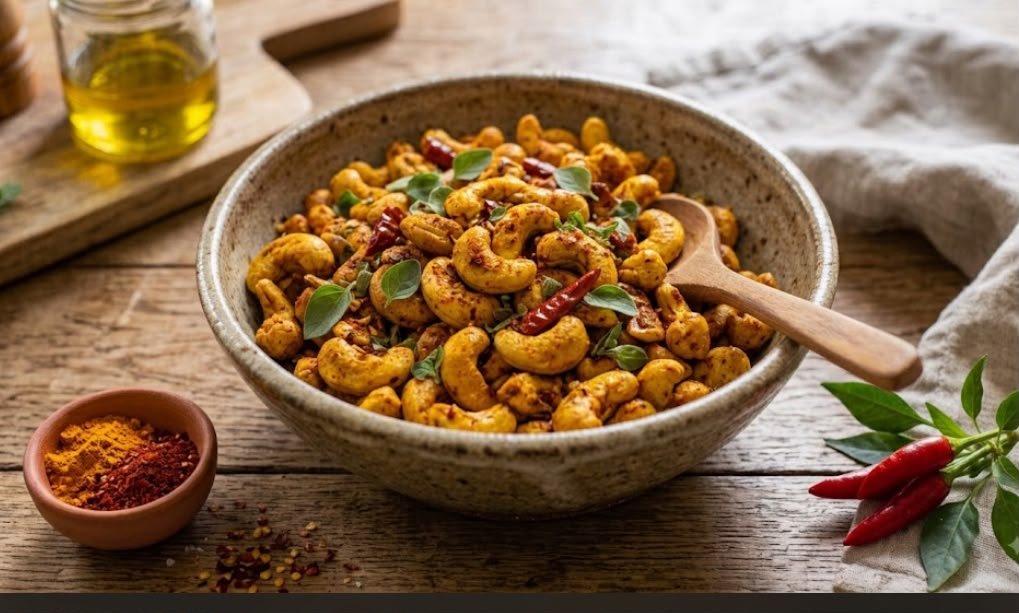 anacardi tostati con curcuma e peperoncino 100g